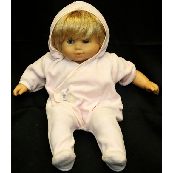 American Girl Pleasent Co Bitty Baby Twin Doll Light Blonde Blue Eyed 16" Pink - Picture 1 of 11